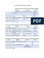 Jadwal Kegiatan Double Action