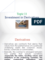 Topic 11 - Derivatives