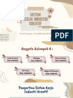 Sistem Kerja Sama Industri Kreatif