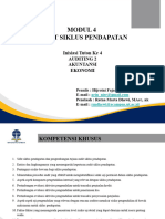 Modul 4 Audit Siklus Pendapatan