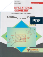 Computational Geometry (Math-1)