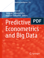 KREINOVICH 2018 Predictive Econometrics and Big Data