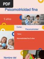 Psicomotricidad Fina Rasgado