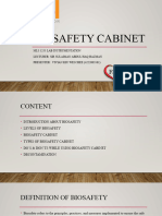 Biosafety Cabinet