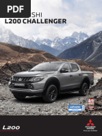 Mitsubishi L200 Challenger Edition 2019 UK