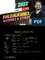 Organic Recap - Haloalkanes + Alcohols + Ethers 2