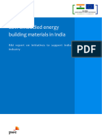 EU-India CECP-RI Report On Low Embodied Energy Building Materials