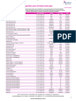 Tabela de Sugestões de Injetáveis A-Z (11-23)