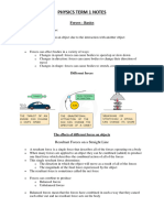 Physivs Term 1 Notes