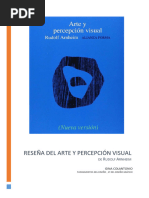 Reseña Arte y Percepción Visual. Colantonio Gina