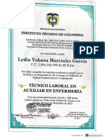 Lydia Yohana Marciales-Diploma