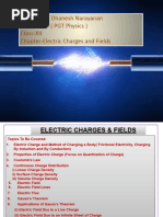 Electric Charges Fields