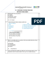 Microbes in Human Welfare - Revision Work Sheet