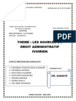 Expose de Droit Administratif