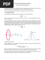 Ley de Biotsavart Campomagnetico