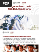 Aseguramiento de La Calidad Alimentaria