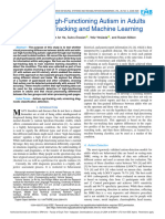 Detecting High-Functioning Autism in Adults Using Eye Tracking and Machine Learning