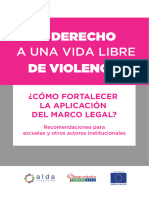 El Derecho A Una Vida Libre de Violencia