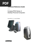 Technical Reference Guide: Compaq iPAQ Series of Desktop Personal Computers