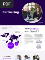 SANOFI Brochure Partnering