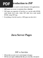 Introduction To JSP