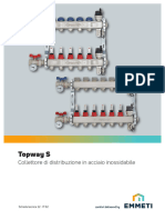 Topway S: Collettore Di Distribuzione in Acciaio Inossidabile