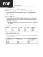 Chemical Kinetics