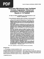 Solid-State Mid-Infrared Laser Facilitated Coronary Angioplasty: Clinical and Quantitative Coronary Angiographic