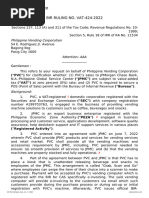 Bir Ruling No. Vat-424-2022 - Philippine Vending To Peza Subject To Vat