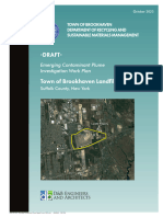 Brookhaven Emerging Contaminant Plume Investigation Working Plan Oct 2023