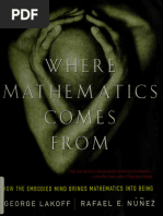 Where Mathematics Comes From