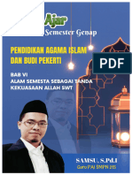 Bab VI Alam Semesta Sebagai Tanda Kekuasaan Allah SWT