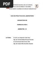 Farmacología Práctica N°1. GUÍA