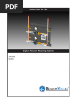 BMed Duplex Pressure Reducing Stations Instruction Manual 2005695