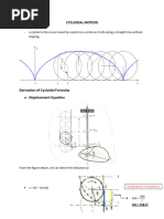 Cycloidal Motion