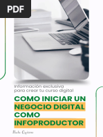 Ebook Negocio Digital Infoproductores