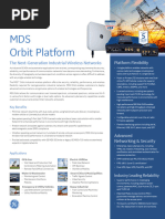 MDS Orbit Platform EN 12781H 202301