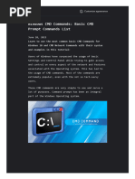 Windows CMD Commands - Basic CMD Prompt Commands List - Reader Mode