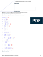 Problemas Con Fracciones Resueltos