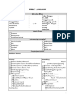 Format Laporan KGD