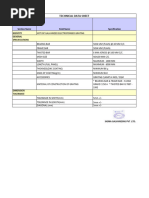 Technical Data Sheet - 50X4 MM Grating