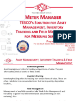 About TESCO Meter Manager