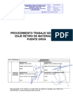 P-DCH-EQ-005 Retiro de Material Con Puente Grúa