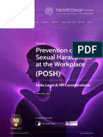 Prevention of Sexual Harassment at Workplace