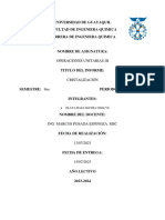 EJERCICIO DE CRISTALIZACIÓN 23.1 Hasta 23.5