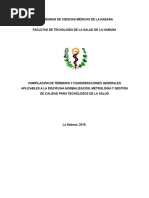 Términos de Normalización, Metrología y Gestión de La Calidad