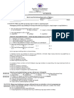 G4 Filipino Q2 Periodical Test