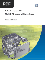 SSP 337 20l Fsi Engine With Turbocharger