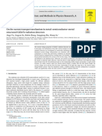 2 On The Current Transport Mechanism in Metal-Semiconductor-Metal