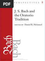 J. S. Bach and The Oratorio Tradition